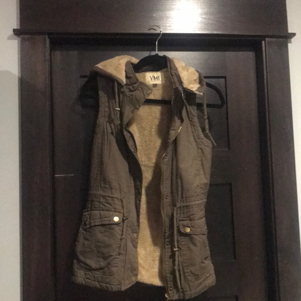 Shearling-Lined Vest - image 1